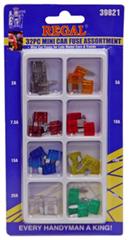 REGAL TOOLS 39821 32 PC MINI CAR FUSE ASSORTMENT